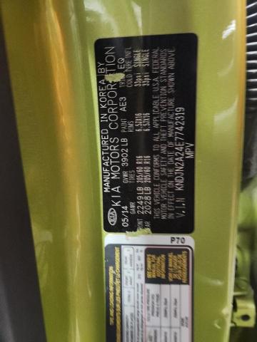 2014 KIA SOUL - KNDJN2A24E7742319