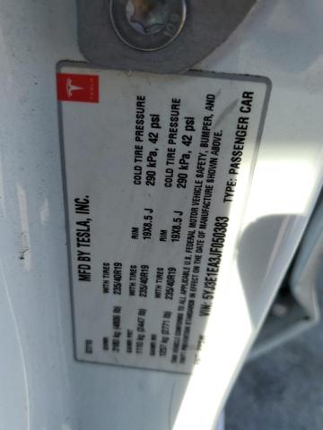 2018 TESLA MODEL 3 5YJ3E1EA3JF050383
