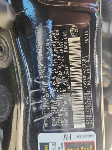 2015 TOYOTA AVALON HYB - 4T1BD1EB0FU036118