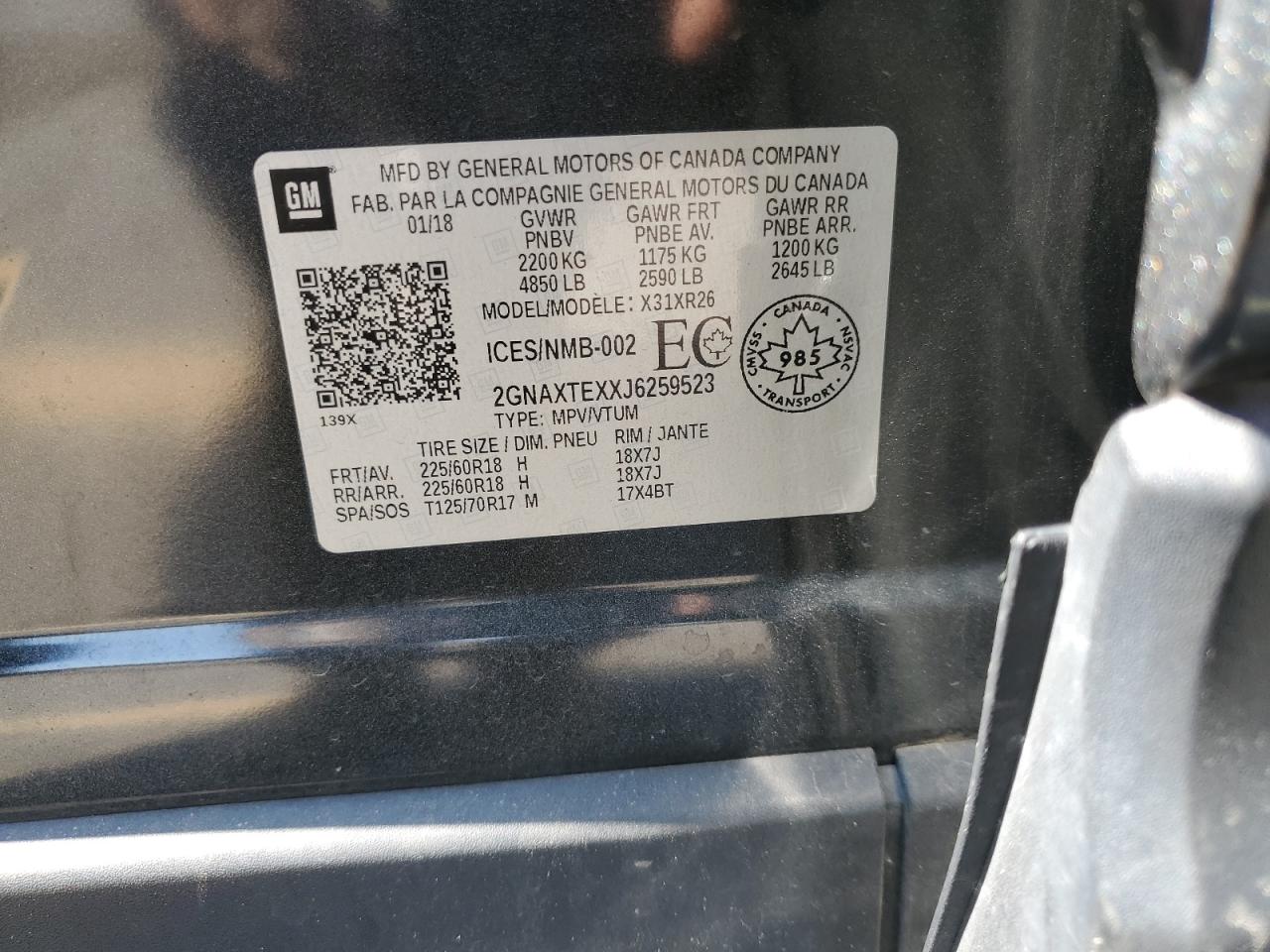 CHEVROLET EQUINOX LT