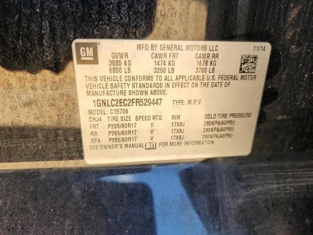 2015 CHEVROLET TAHOE POLI 1GNLC2EC2FR529447