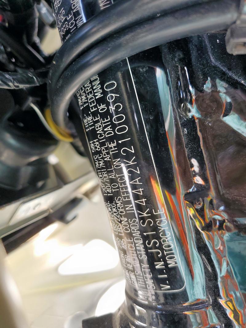 2019 SUZUKI DR-Z400 SM JS1SK44A2K2100390