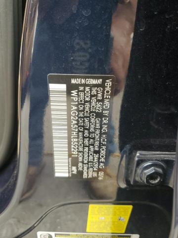 2017 PORSCHE MACAN GTS WP1AG2A57HLB52291