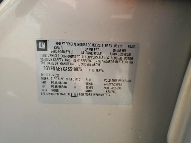 2010 CADILLAC SRX LUXURY #3278763618