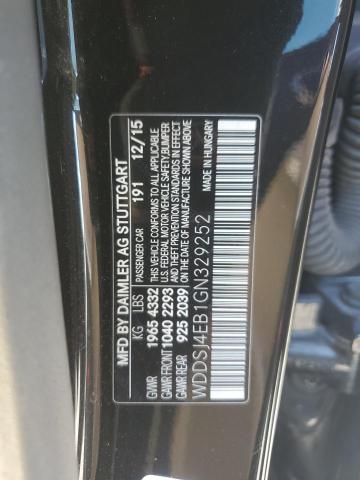 2016 MERCEDES-BENZ CLA 250 WDDSJ4EB1GN329252