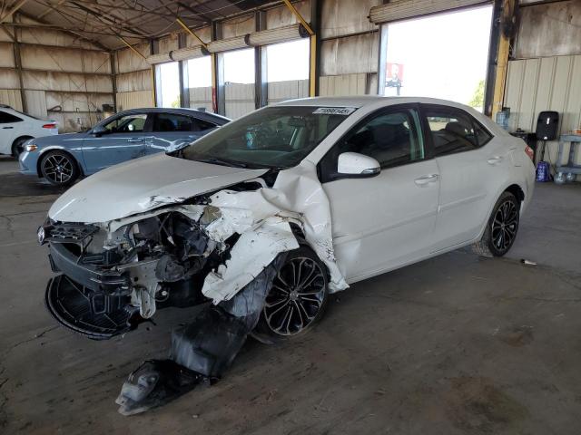 TOYOTA COROLLA L 2016 white  gas 5YFBURHEXGP394561 photo #1