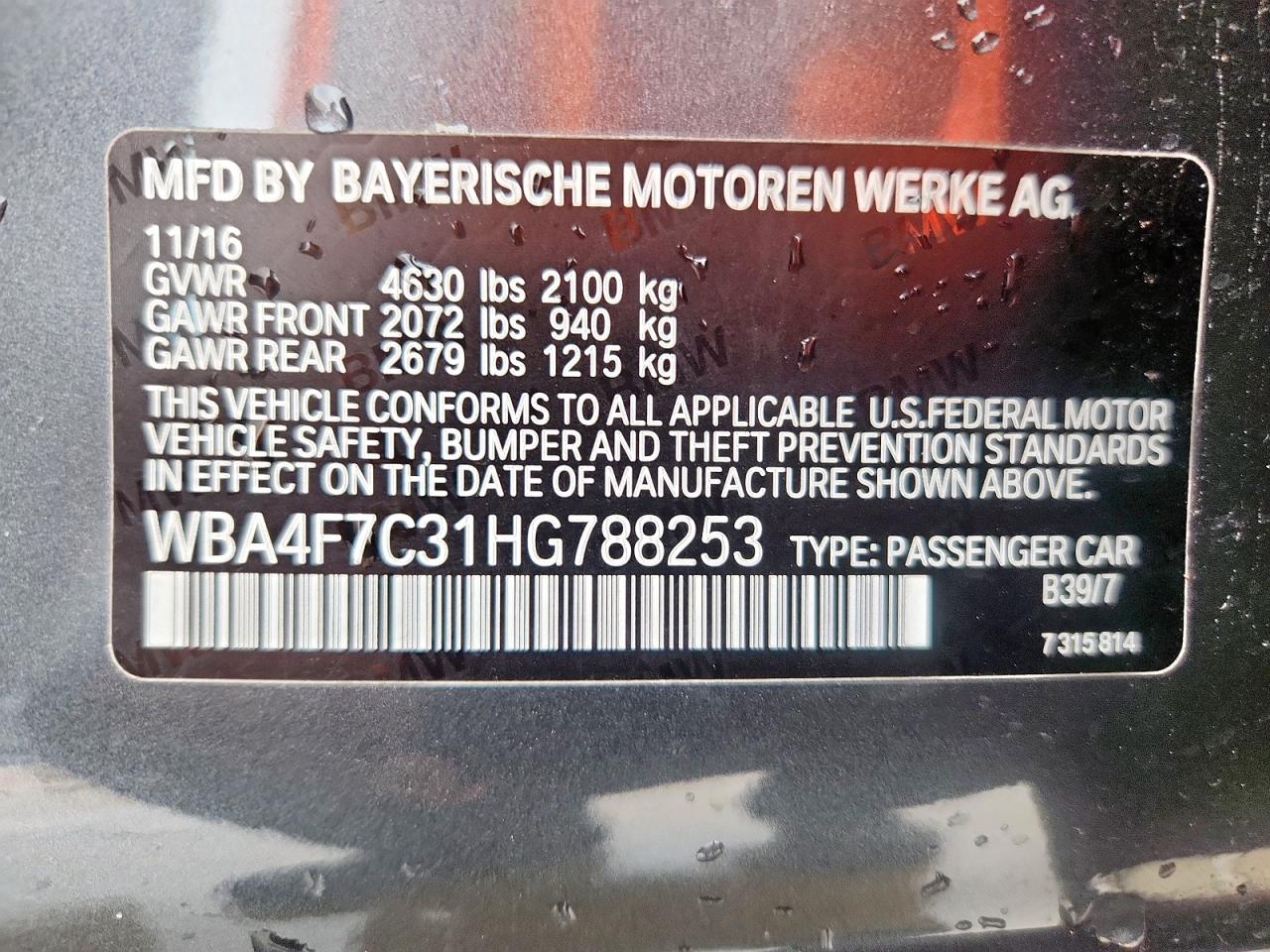 BMW 4 SERIES GRAN COUPE GRAN COUPE