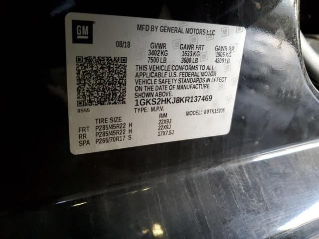 2019 GMC YUKON XL D 1GKS2HKJ8KR137469
