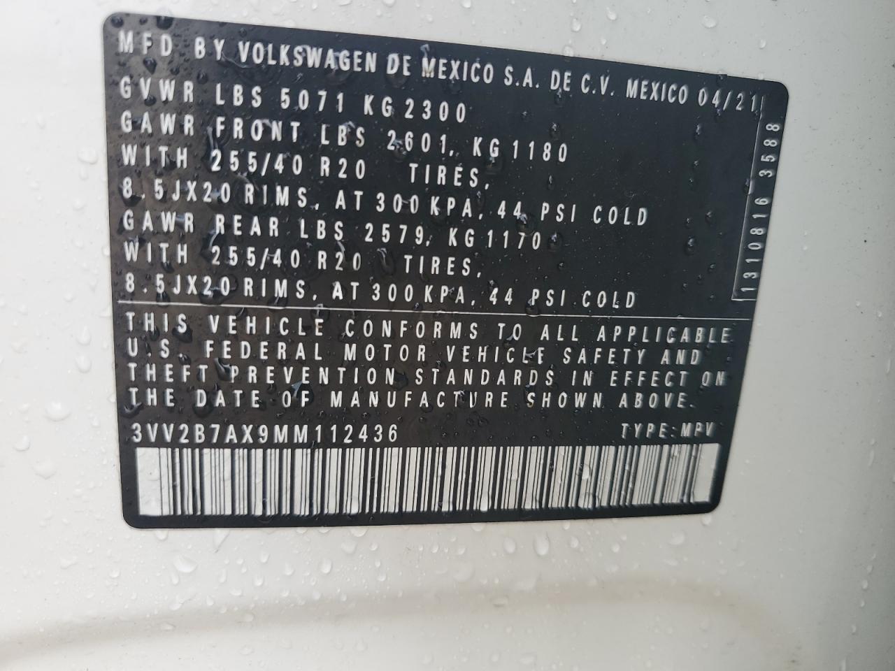 VOLKSWAGEN TIGUAN SE