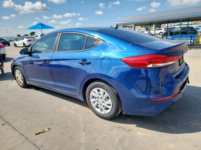 HYUN ELANTRA SE 2017 blue sedan 4d gas 5NPD74LF0HH180079 photo #3