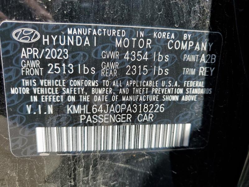 2023 HYUNDAI SONATA SEL KMHL64JA0PA318226