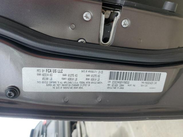 2015 CHRYSLER 300 LIMITE 2C3CCAAG6FH786532