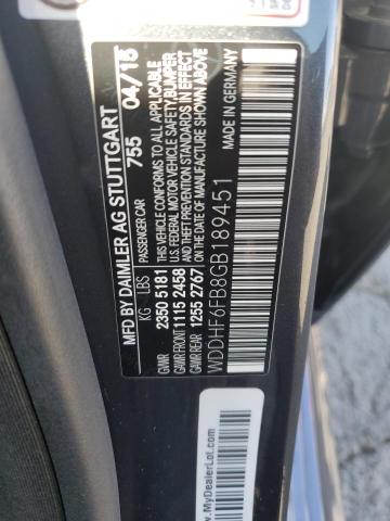 2016 MERCEDES-BENZ E 400 WDDHF6FB8GB189451