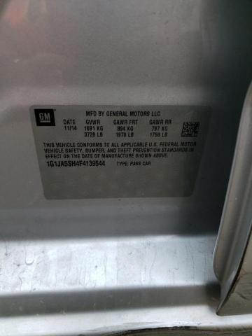 2015 CHEVROLET SONIC LS 1G1JA5SH4F4139544