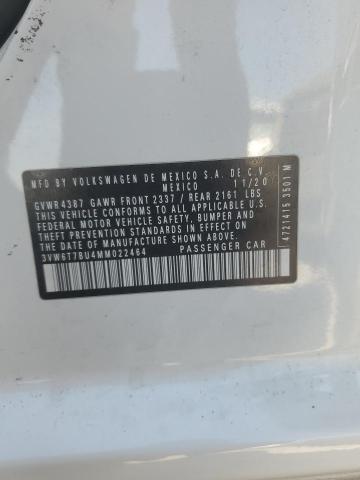 2021 VOLKSWAGEN JETTA 3VW6T7BU4MM022464