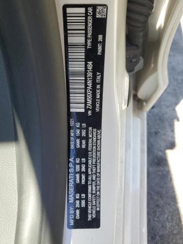 2022 MASERATI QUATTROPORTE BASE ZAM56XPA4N1391484