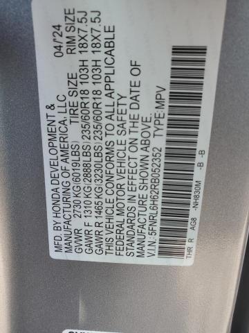 2024 HONDA ODYSSEY EX #3257353782