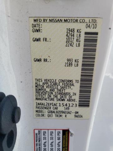 2010 NISSAN ALTIMA S - 1N4AL2EP1AC154123
