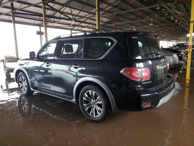 NISSAN ARMADA SV 2017 black  gas JN8AY2NDXH9002015 photo #3