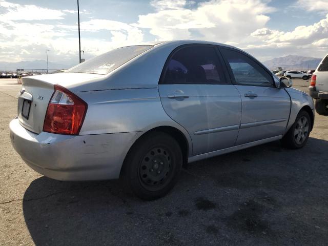 KIA SPECTRA LX 2006 silver sedan 4d gas KNAFE122865237750 photo #4