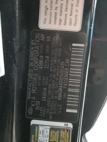 2013 KIA OPTIMA HYB - KNAGM4ADXD5061499