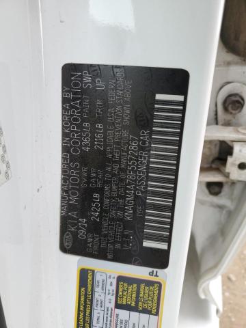 2015 KIA OPTIMA LX KNAGM4A78F5572867