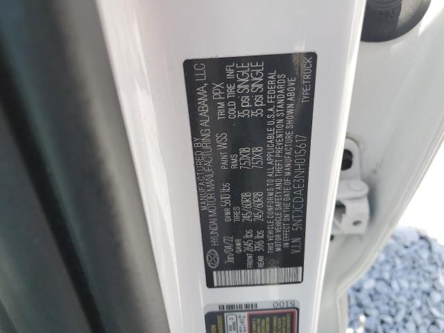 2022 HYUNDAI SANTA CRUZ SEL 5NTJCDAE3NH015617