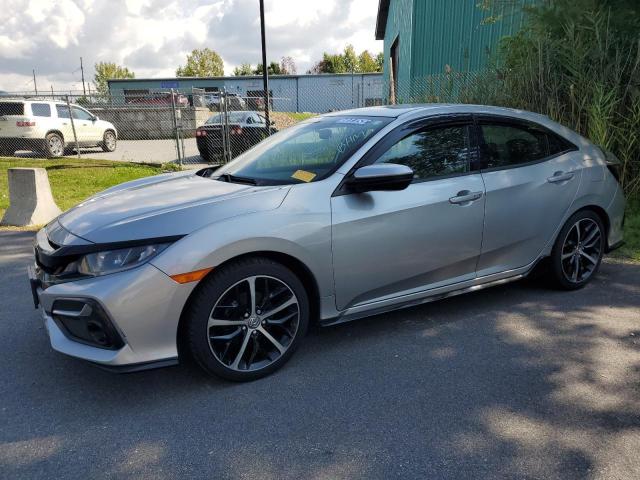 HOND CIVIC SPORT 2020 silver  gas SHHFK7G47LU216177 photo #3
