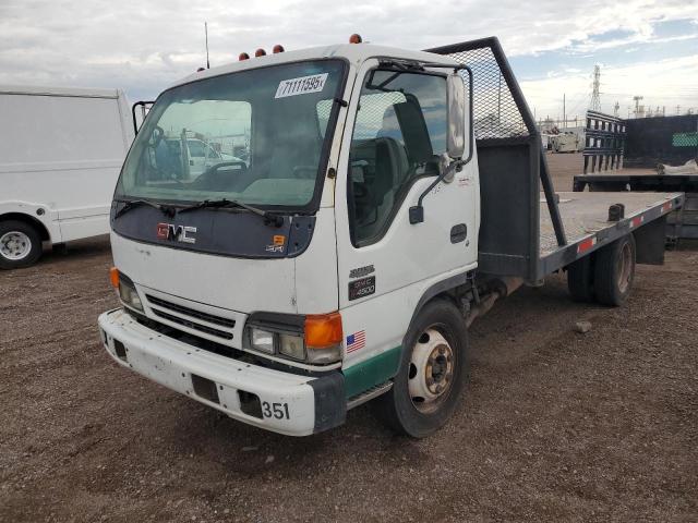 GMC W4500 W450 1999 white tilt cab gas 4KDC4B1R2XJ003833 photo #1