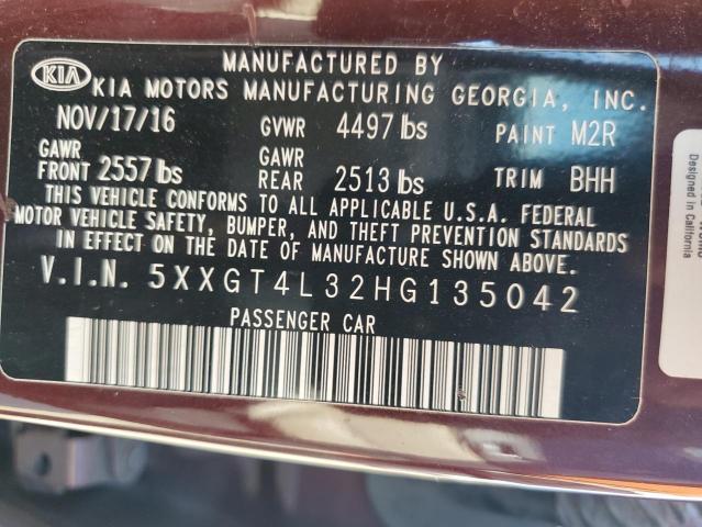 2017 KIA OPTIMA LX 5XXGT4L32HG135042