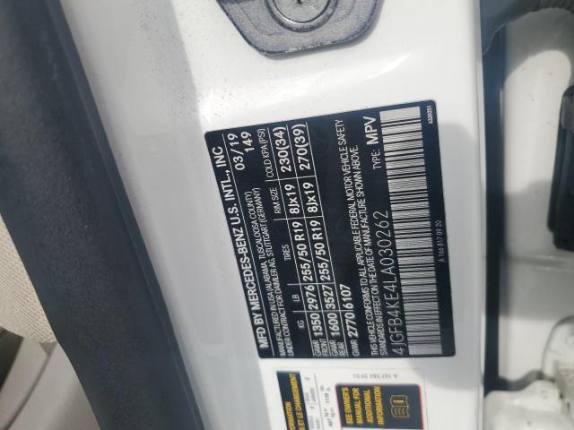 2020 MERCEDES-BENZ GLE 350 4M 4JGFB4KE4LA030262