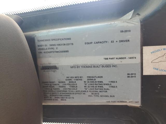 2011 FREIGHTLINER SAF-T-LINER C2 #3273801367