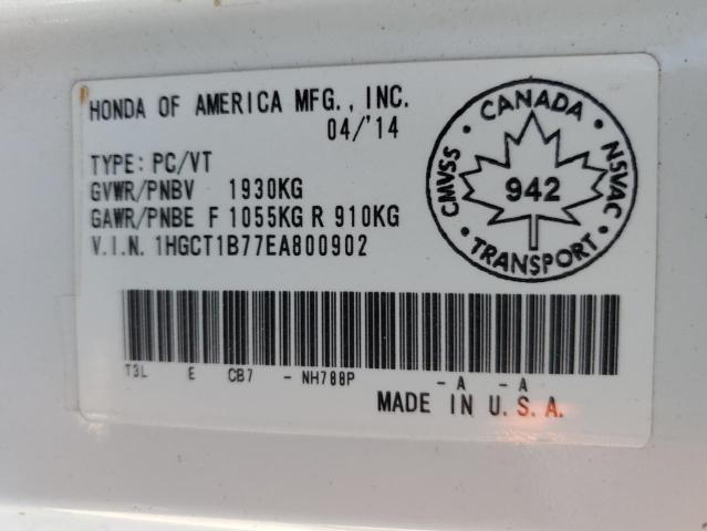 2014 HONDA ACCORD EX - 1HGCT1B77EA800902