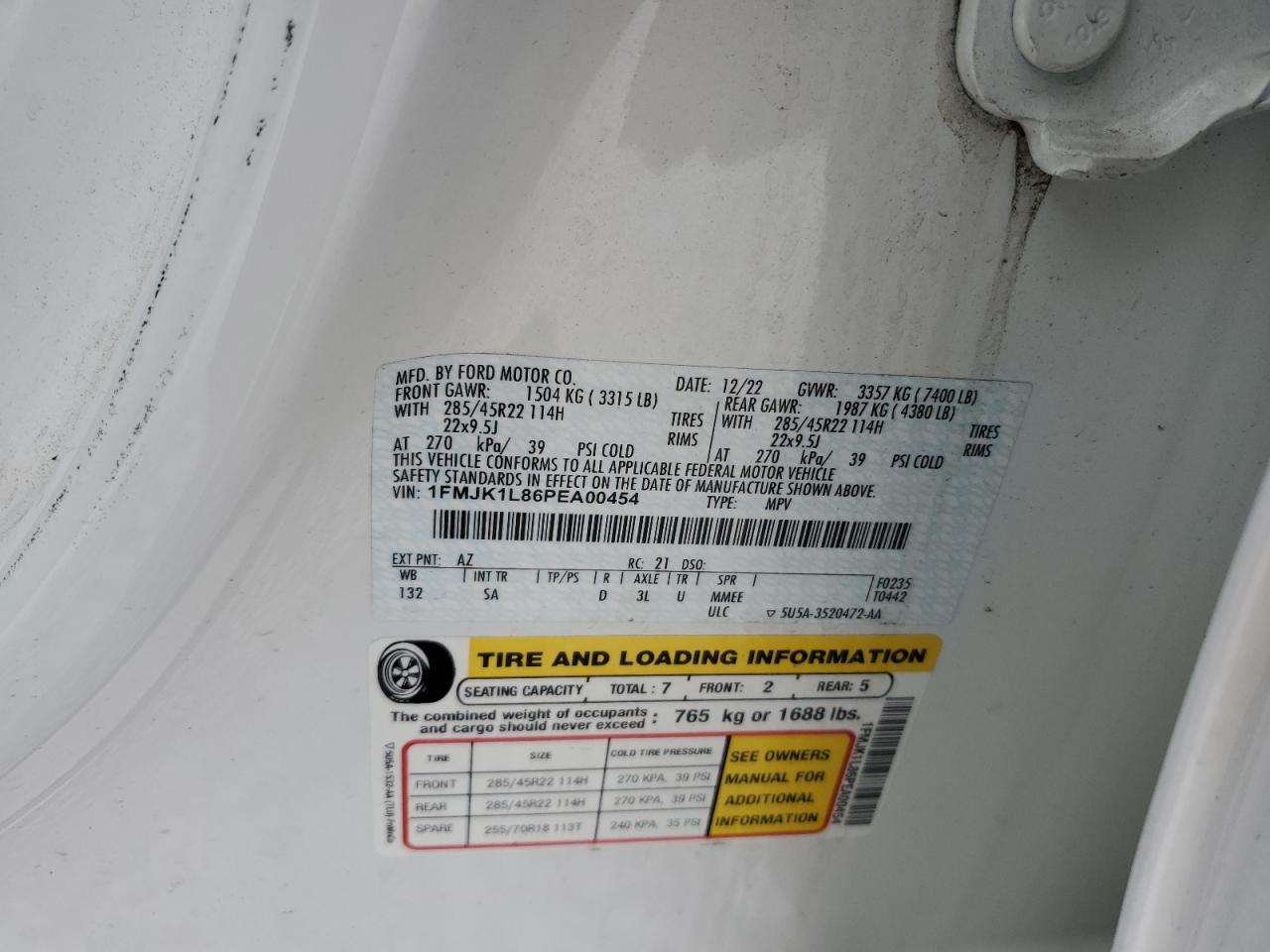 FORD EXPEDITION MAX PLATINUM