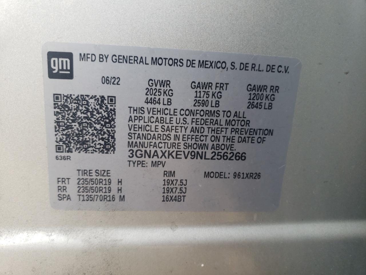 CHEVROLET EQUINOX LT