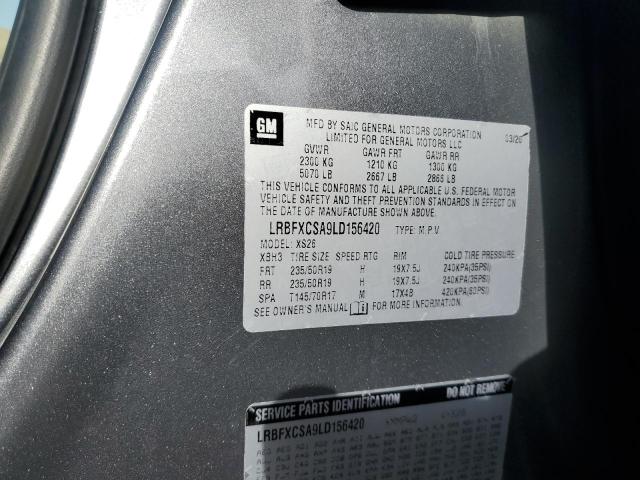 2020 BUICK ENVISION E LRBFXCSA9LD156420