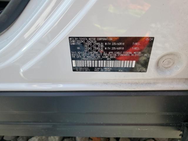 2024 TOYOTA BZ4X XLE JTMABACA1RA069117