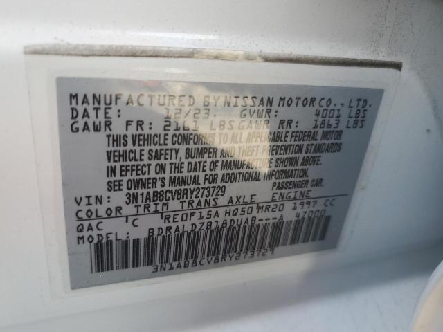 2024 NISSAN SENTRA SV 3N1AB8CV8RY273729