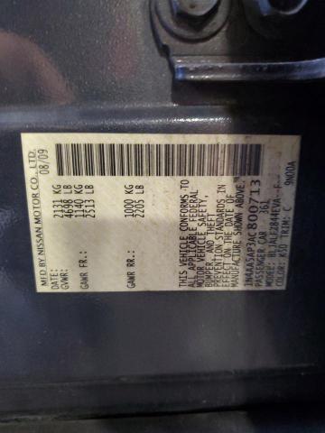 2010 NISSAN MAXIMA S - 1N4AA5AP3AC800713