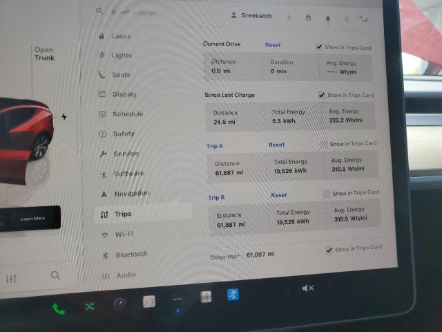2022 TESLA MODEL Y 7SAYGDEE3NA019872
