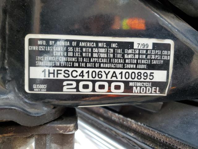 2000 HONDA GL1500 CF 1HFSC4106YA100895