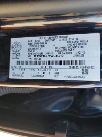 2023 FORD F150 LIGHT 1FTVW1EL7PWG14919