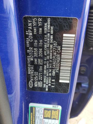 2023 HYUNDAI ELANTRA SE KMHLS4AG1PU477187