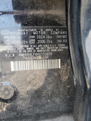 2017 HYUNDAI ELANTRA SE - KMHD84LF6HU153659