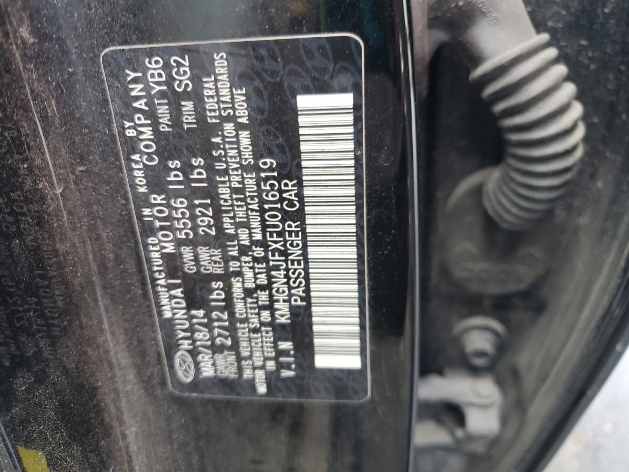 HYUNDAI GENESIS 5.0L