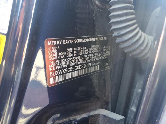 2016 BMW X3 XDRIVE28I 5UXWX9C55G0D82619