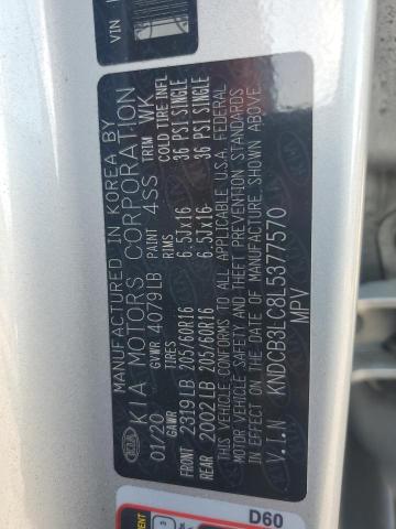 2020 KIA NIRO LX KNDCB3LC8L5377570