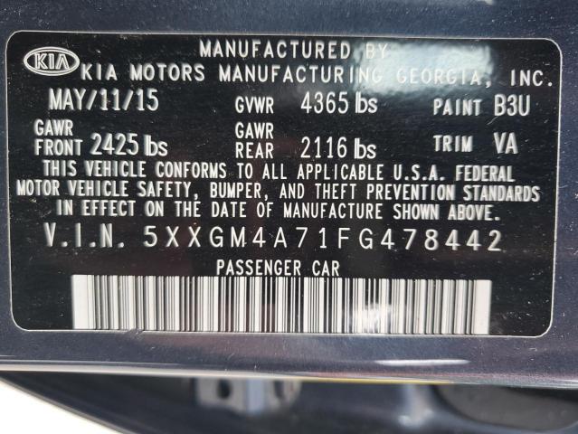 2015 KIA OPTIMA LX 5XXGM4A71FG478442