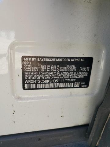 2019 BMW X1 XDRIVE28I WBXHT3C58K3H35111