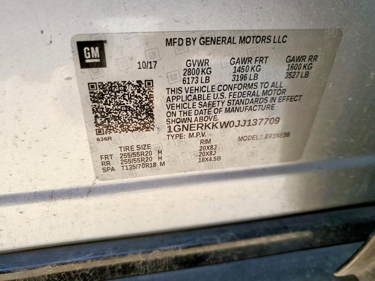 CHEVROLET TRAVERSE PREMIER